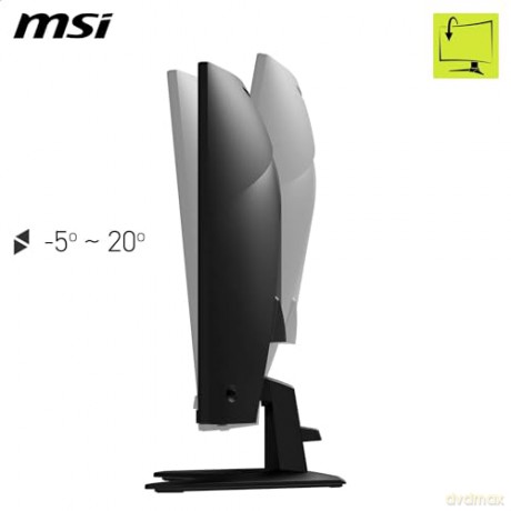 Monitor 31.5 cala MAG 32C6X LED/FHD/Curved/250Hz/czarny