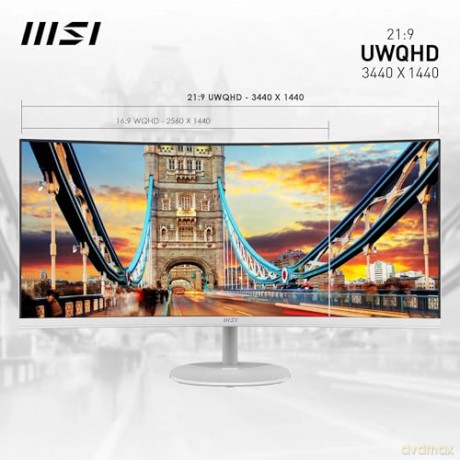 Monitor 34 cale PRO MP341CQW CURVED/VA/UWQHD/100Hz