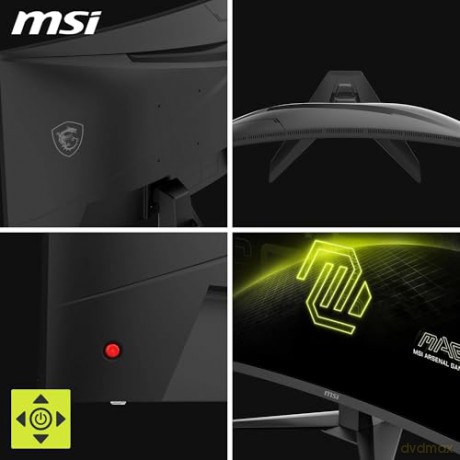 Monitor MAG 275CQF E18 27 cali LED/WQHD/LED/Curved/180Hz/czarny