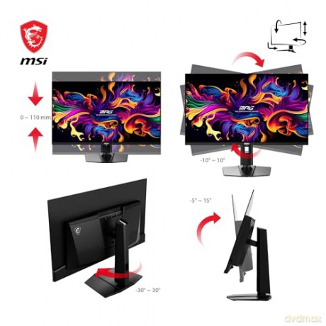 Monitor MAG 321UPX QD-OLED 31.5''/LED/UHD/Curv/160HZ/Black