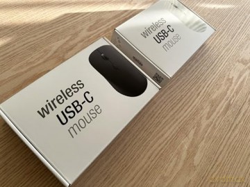 Mysz bezprzewodowa - Wireless USB-C Mouse Black