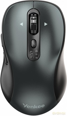 Mysz bezprzewodowa Dual Bluetooth + USB 2,4GHz YMS 2010BK GYRO