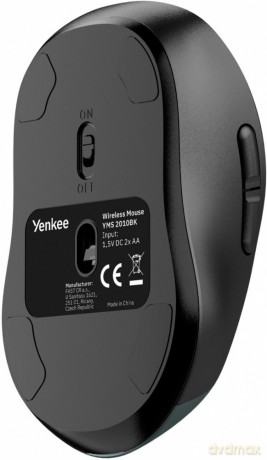 Mysz bezprzewodowa Dual Bluetooth + USB 2,4GHz YMS 2010BK GYRO