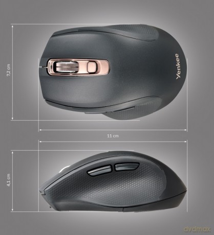 Mysz bezprzewodowa Dual Bluetooth + USB A/C YMS 2090 NEO PRO