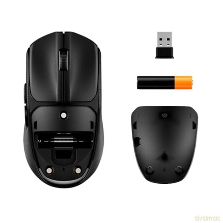Mysz Pulsefire Fuse Bezprzewodowa Gaming Czarna - A1KY6AA
