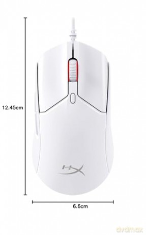 Mysz Pulsefire Haste 2 Gaming Biała - 6N0A8AA