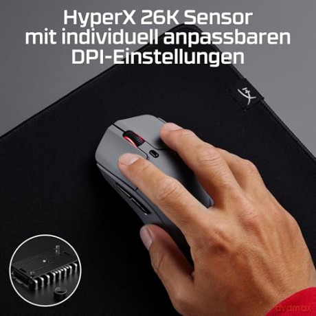 Mysz Pulsefire Haste 2 Pro - 4K Bezprzewodowa - A1KY5AA