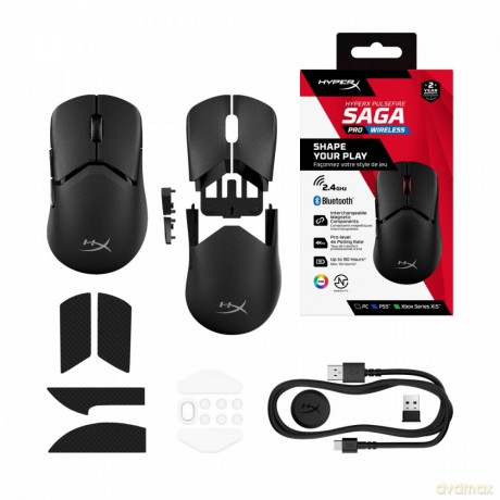 Mysz Pulsefire Saga Pro Bezprzewodowa Gaming - A2PB2AA