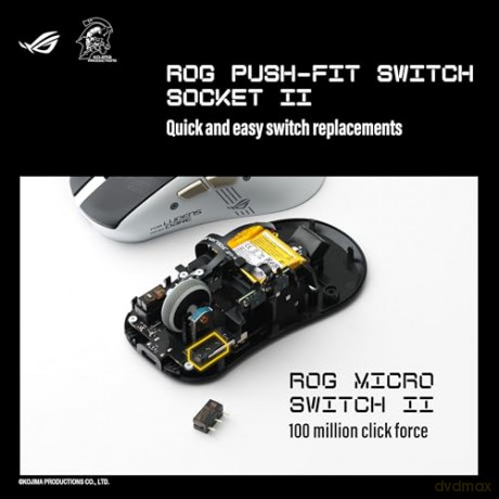 Myszka bezprzewodowa ROG Keris II Origin Kojima Edition P727