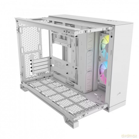 Obudowa 2500X mATX iCUE Mid-Tower Biała RGB