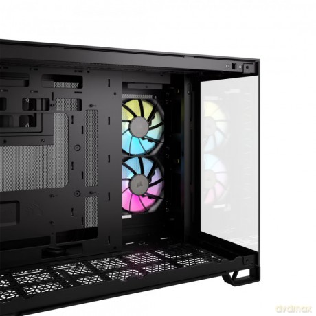 Obudowa 2500X mATX iCUE Mid-Tower Black RGB