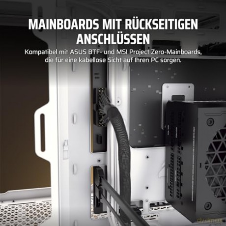 Obudowa 2500X mATX Mid Tower Czarny/Orzech drewno