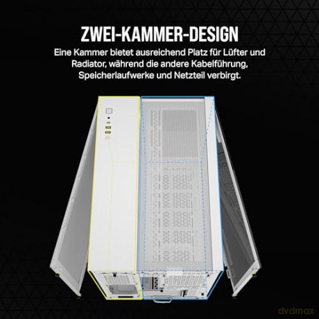 Obudowa 2500X mATX Mid-Tower Biała