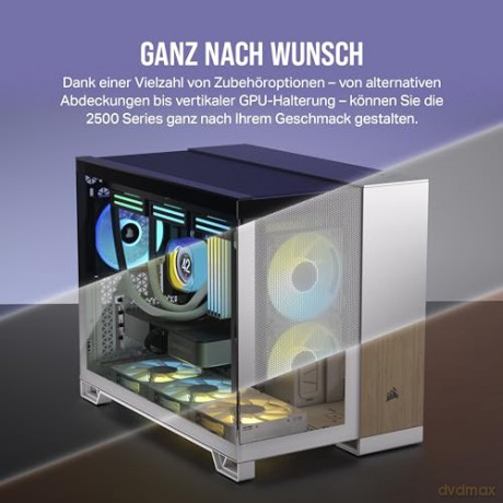 Obudowa 2500X mATX Mid-Tower Biała