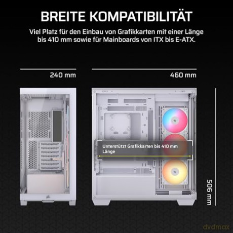 Obudowa 3500X RSR ARGB TG Mid-Tower Biała