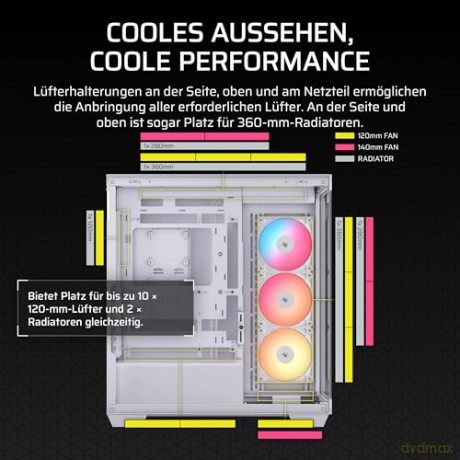 Obudowa 3500X RSR ARGB TG Mid-Tower Biała