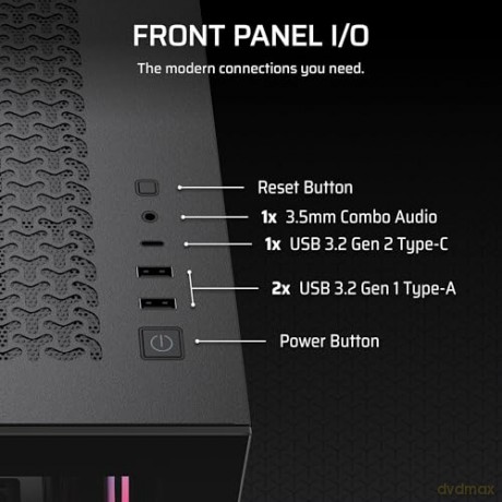 Obudowa 3500X RSR ARGB TG Mid-Tower Czarna