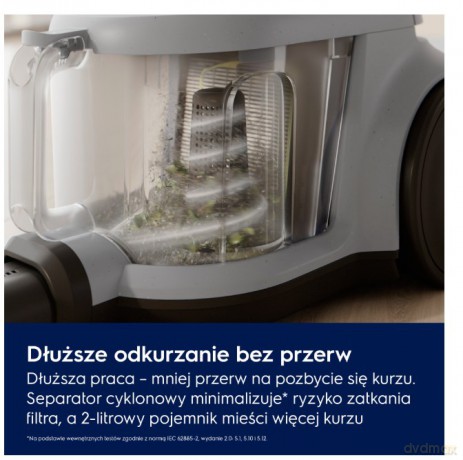 Odkurzacz bezworkowy linia 500 EL51A2UG