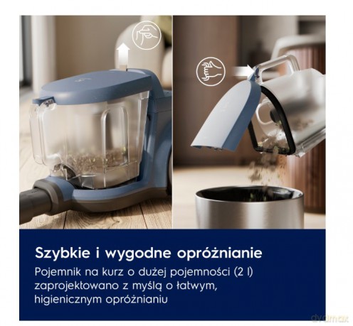 Odkurzacz bezworkowy linia 500 EL51A2UG