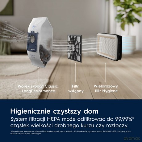 Odkurzacz workowy linia 500 EB51C2GG