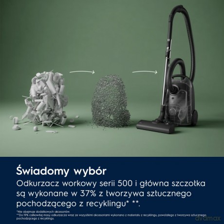 Odkurzacz workowy linia 500 EB51C2GG
