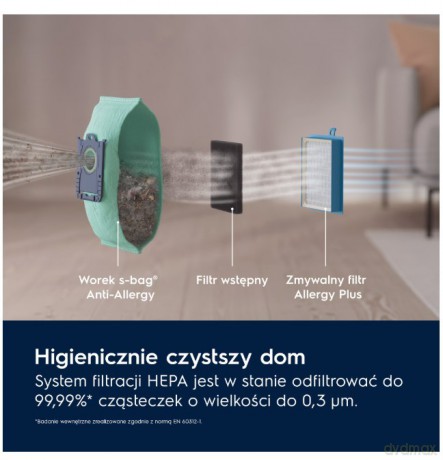 Odkurzacz workowy Pure D8 PD82-ALRG SILENCE