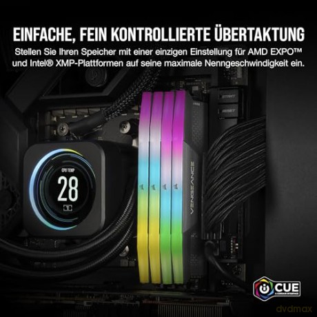 Pamięć DDR5 Vengeance RGB 16GB/6000 (2*8GB) CL36