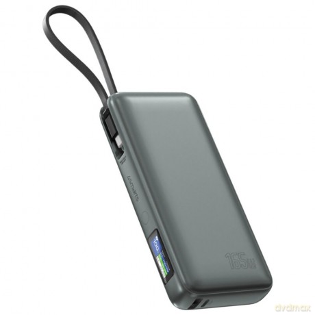 Powerbank Enterprise 20000mAh 165W z wbudowanym kablem USB-C LCD