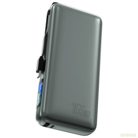 Powerbank Enterprise 20000mAh 165W z wbudowanym kablem USB-C LCD