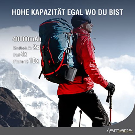 Powerbank Lucid Ultra 40000mAh 100W Szary