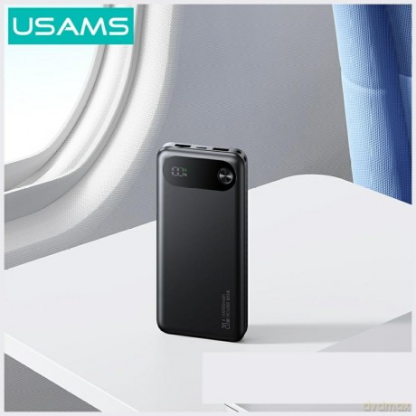 Powerbank PB80 10000mAh 20W PD 2xUSB-A + USB-C biały