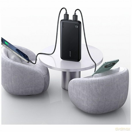 Powerbank PB83 10000mAh PD 2xUSB-A USB-C biały