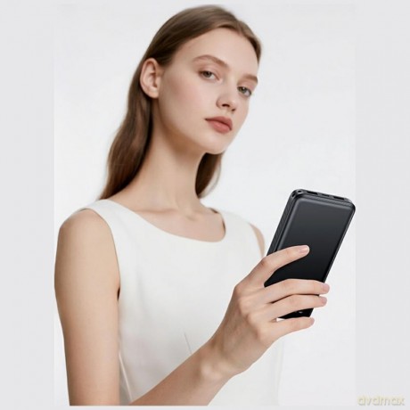 Powerbank PB83 10000mAh PD 2xUSB-A USB-C czarny