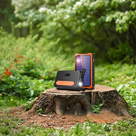 Powerbank Propper Solarny 12000mAh Szary