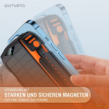 Powerbank Solarny 20000mAh TitanPack Rugged Ultimag Czarny