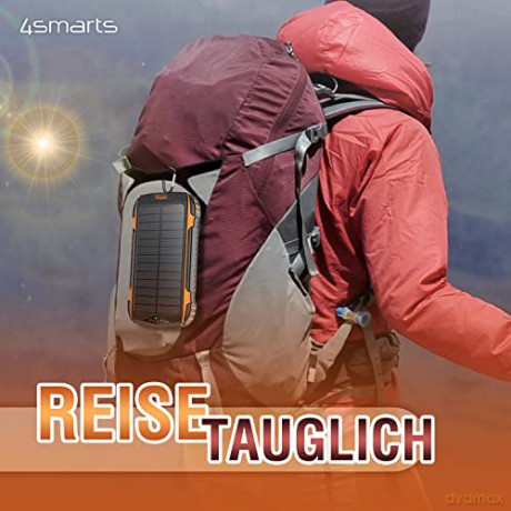 Powerbank Solarny 20000mAh TitanPack Rugged Ultimag Czarny