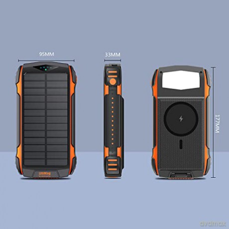 Powerbank Solarny 20000mAh TitanPack Rugged Ultimag Czarny