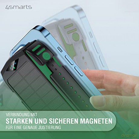 Powerbank Solarny 20000mAh TitanPack Rugged UltiMag Zielony