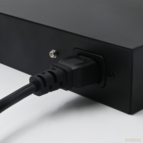 Przełącznik sieciowy SWITCH FAST Ethernet PoE | 4x RJ45 | 2x RJ45 Uplink | 65W | 10/100Mb/s