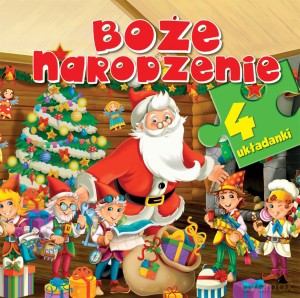 Boże Narodzenie. 4 układanki - Anna Wiśniewska