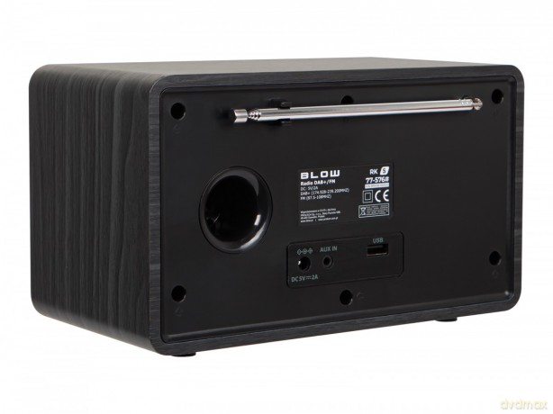 Radio kuchenne FM/DAB+ RK5 Bluetooth czarne
