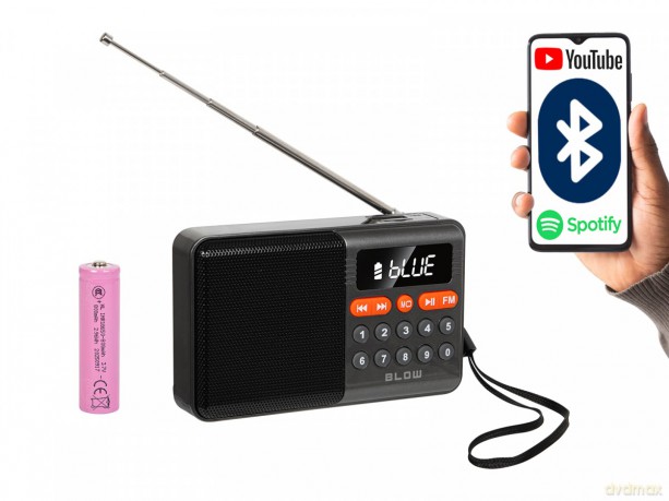 Radio przenośne analogowe AM/FM Bluetooth RA18