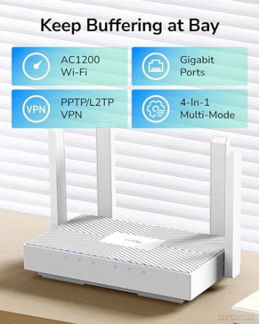 Router WR1300E Router Mesh Gigabit WiFi AC1200