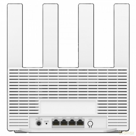 Router WR3600 BE3600 Gigabit Dual Band Wi-Fi 7 Router 4 x 10/100/1000Mbps Ports, 4 x 5dBi fixed antennas, WiFi router/AP/ Repeater/ WISP