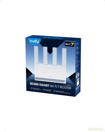 Router WR3600 BE3600 Gigabit Dual Band Wi-Fi 7 Router 4 x 10/100/1000Mbps Ports, 4 x 5dBi fixed antennas, WiFi router/AP/ Repeater/ WISP