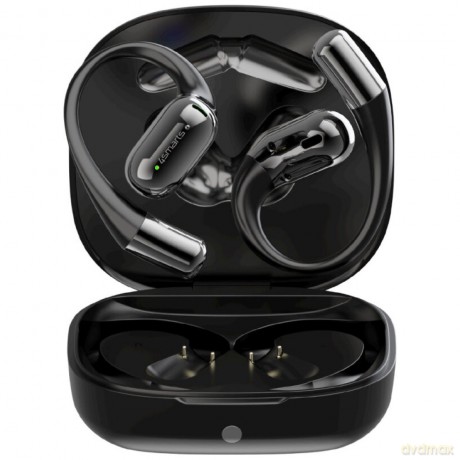 Słuchawki Bluetooth OWS tłumacz AI z wyświetlaczem SkyBuds Czarne