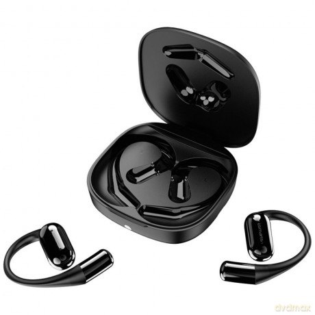 Słuchawki Bluetooth OWS tłumacz AI z wyświetlaczem SkyBuds Czarne