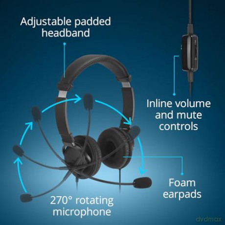 Słuchawki EQ CLASSIC z mikrofonem USB-C