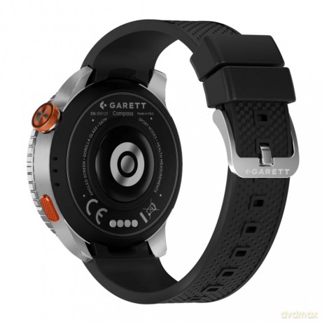 Smartwatch Compass GPS srebrny