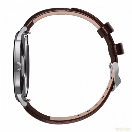Smartwatch Quantum srebrny stalowy